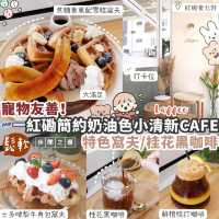 紅磡奶油色小清新CAFE🤍寵物友善🐶