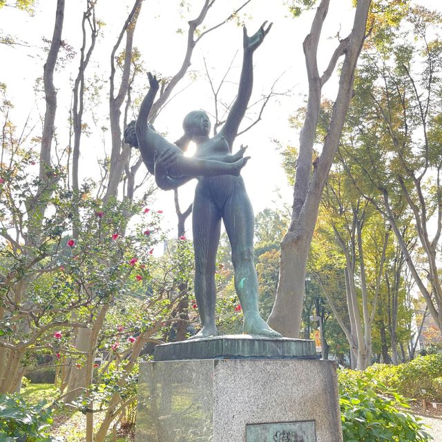Huge park in Shinjuku 