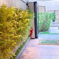 優化之後的日式庭院 , 鯉魚池和假山 , 石頭池...