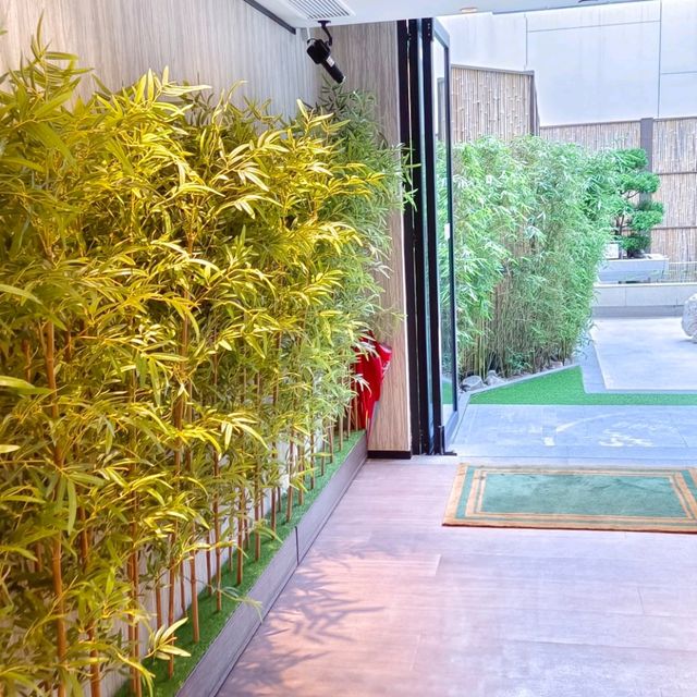 優化之後的日式庭院 , 鯉魚池和假山 , 石頭池...