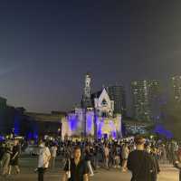 เดิน night market ที่ แดนเนรมิตร 