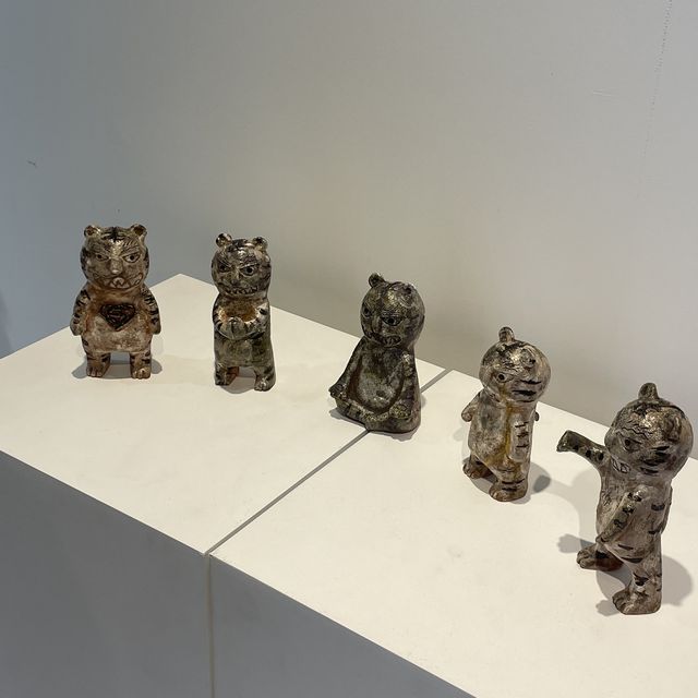 범을 주제로 한 도예 전시🐅🐅🐅