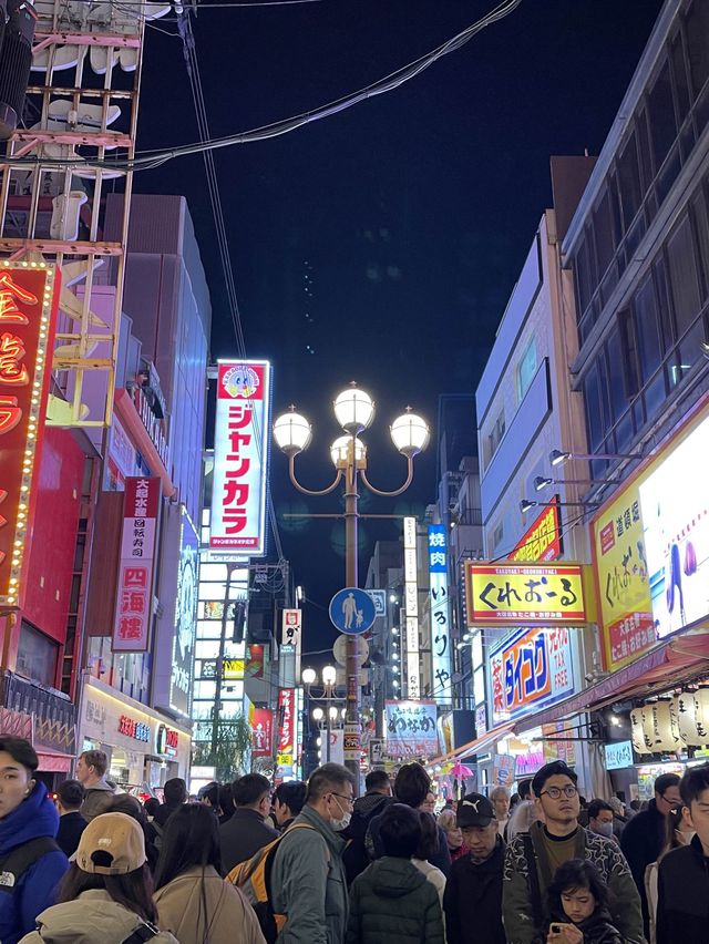 กินปู ดูไฟ ที่โดทงโบริ 🏮⛩️