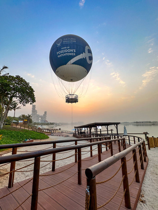 Soaring Above the Palm - Dubai Balloon