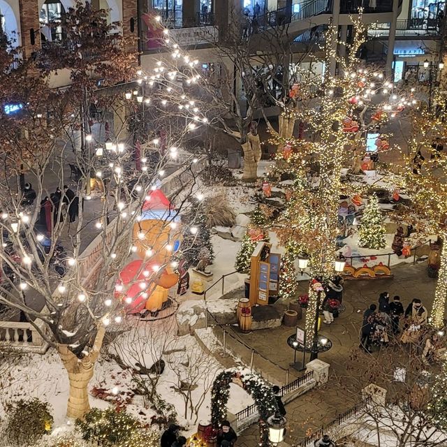 크리스마스 분위기 낭낭한 시흥 프리미엄아울렛🎆