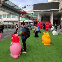環保雕塑~兔子造型~搶眼又可愛🐇