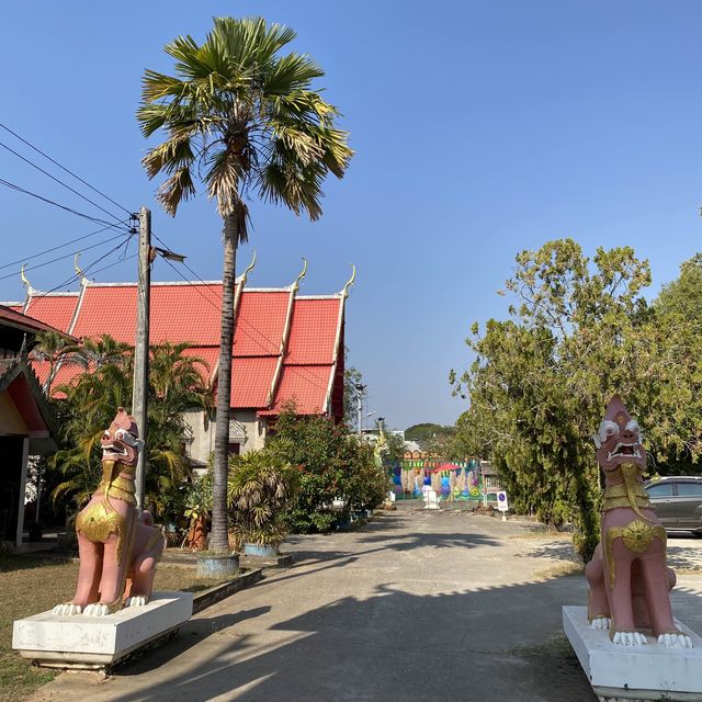 ไหว้พระที่วัดมงคล จังหวัดน่าน