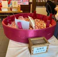 自己親手釣籤文的日本神社