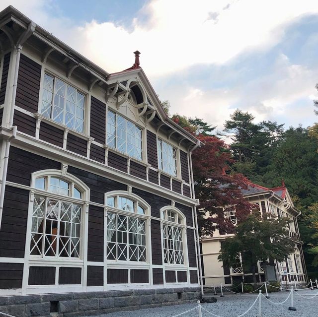 輕井澤之美❤️享受山中園林境細味美食三笠茶屋 あんべい
