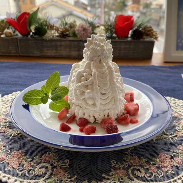 奈良「coffret cafe」ニット帽ケーキは可愛いうえに美味しい