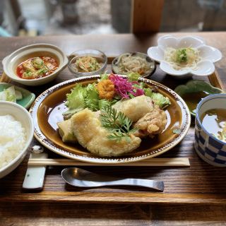 Miki City, Hyogo Prefecture! The popular "Beans Mama" daily lunch + shaved ice included