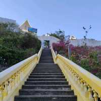 泰南海邊高山海景寺廟Wat Khao Chong Krachok