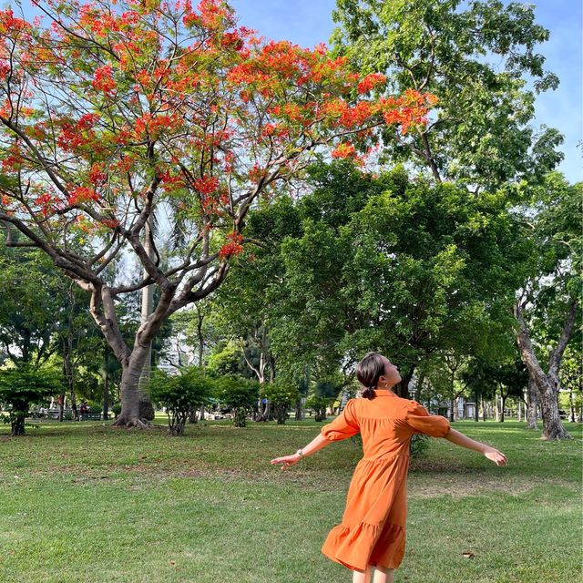 A Refreshing Time at Lumphini Park 💚🥰