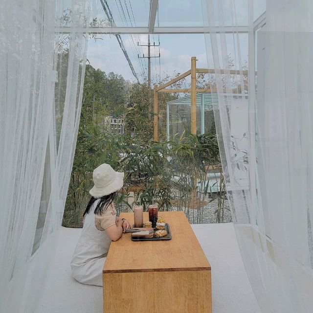 용인의 프라이빗한 숲뷰 카페 기로띠