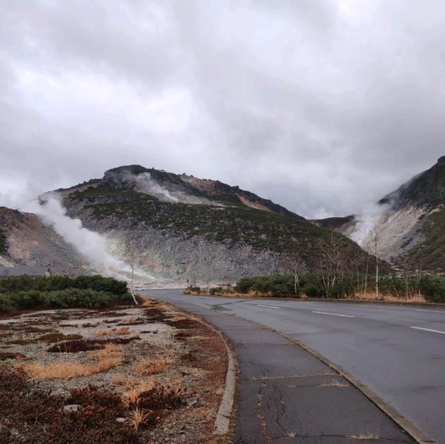 【北海道 川湯温泉】硫黄山＆名物ソフトクリーム!