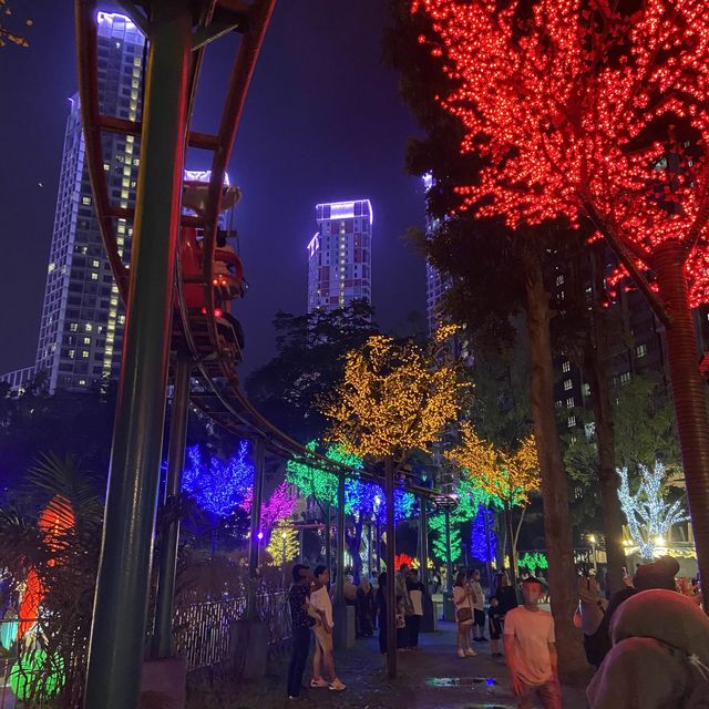 Colorful Lights Theme Park