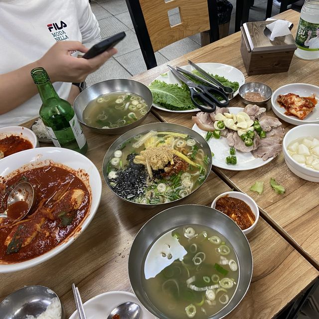 대전 풍자맛집 광천식당 두부두루치기 추천 (수육) 🍜 