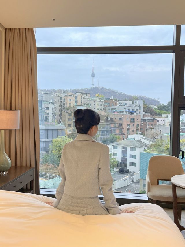 남산타워뷰를 보며 즐기는 호캉스, 앰배서더 서울 풀만 호텔 🕊️