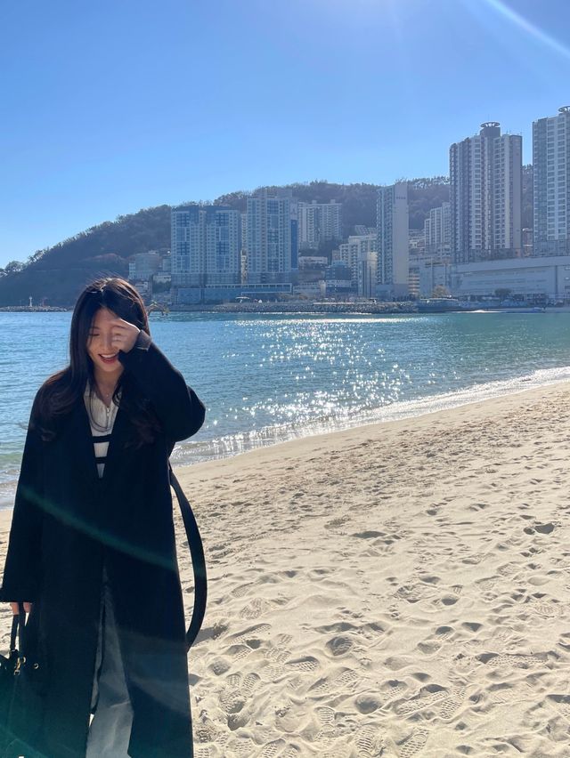 부산의 여유롭고 한적한 “송도해수욕장”