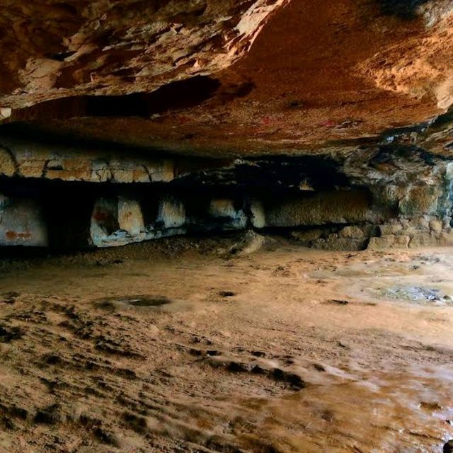 Amazing 🤩 Buddhist rock cut structure Cave