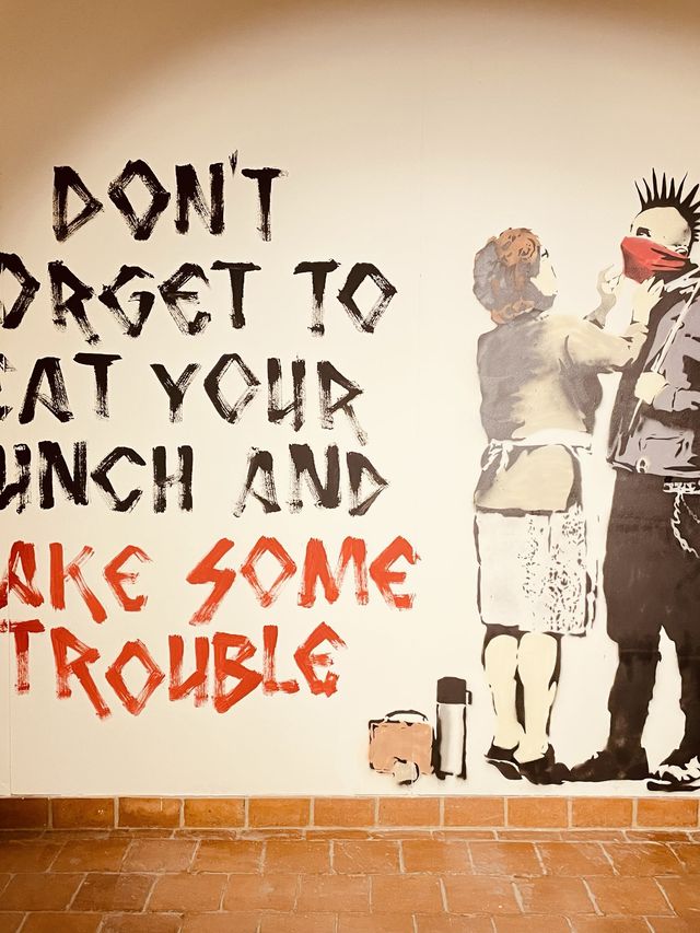 Banksy's impact on the cultural landscape. 