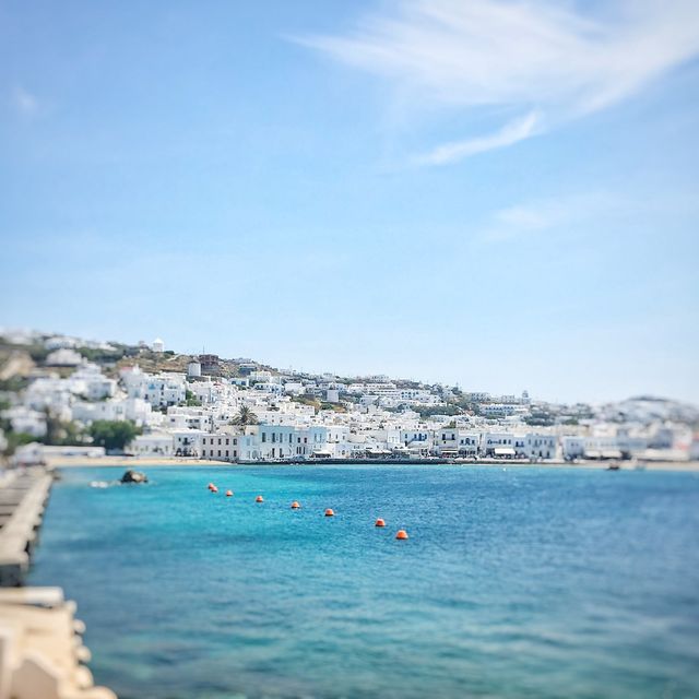 エーゲ海のミコノス島