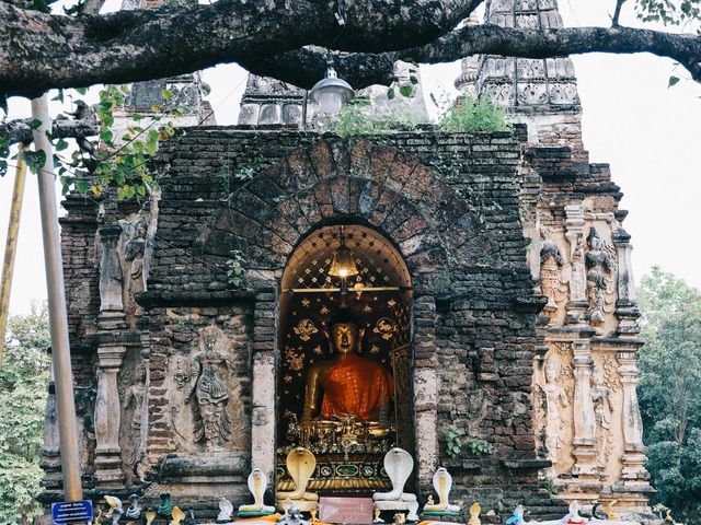 พระธาตุประจำปีมะเส็ง วัดเจ็ดยอด เชียงใหม่