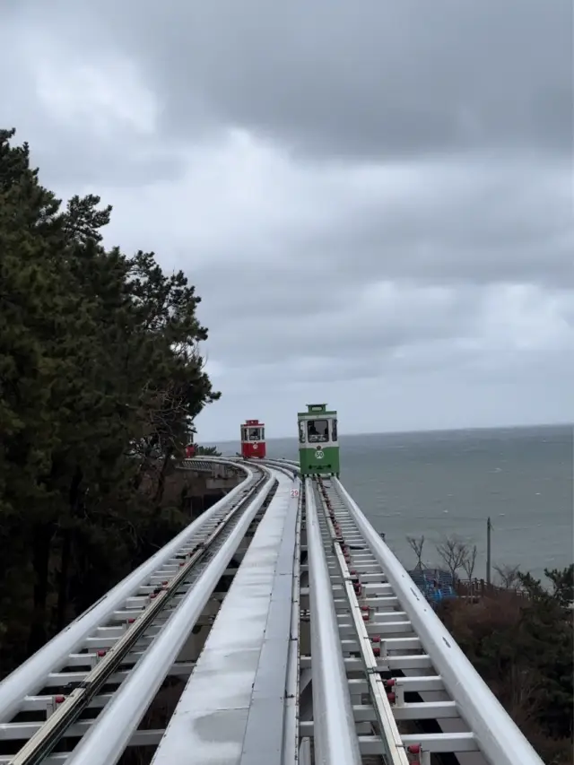 Visit Busan Pass: Blueline Park Sky Capsule and Beach Train 