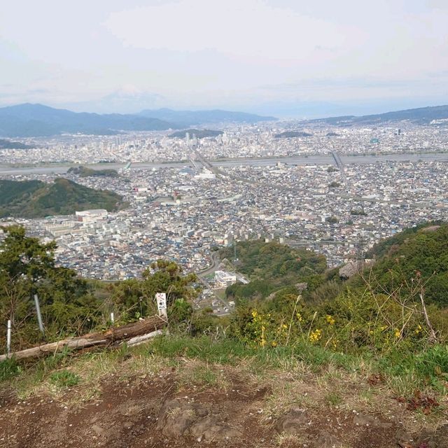 静岡市街が見下ろせます