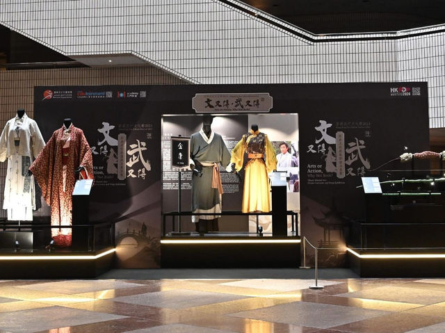 香港流行文化節推出武俠劇服飾道具展覽