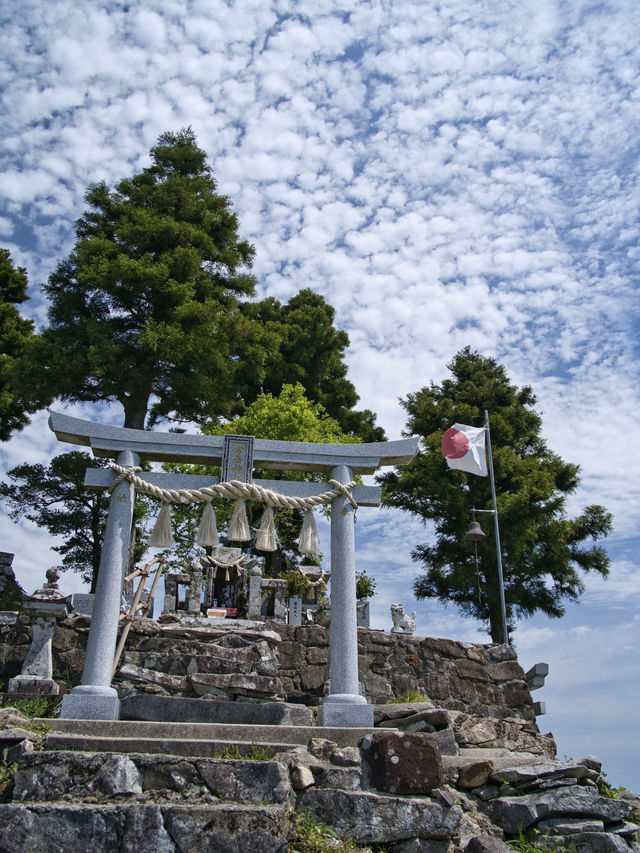 【熊本】真の天空の鳥居はここだ‼️海を見渡す絶景✨