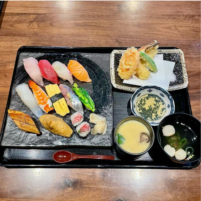 【福岡グルメ】 リーズナブルな寿司定食