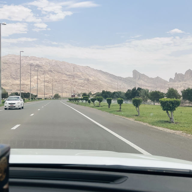 View from Al Ain Jebel Hafeet