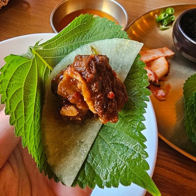 경주여행하며 매콤한 갈비찜 데이트