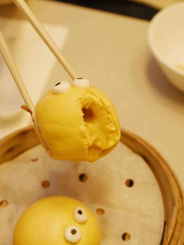 中環飲茶，可愛點心  