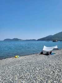 몽돌이라 놀기좋은 거제 학동해수욕장🏖