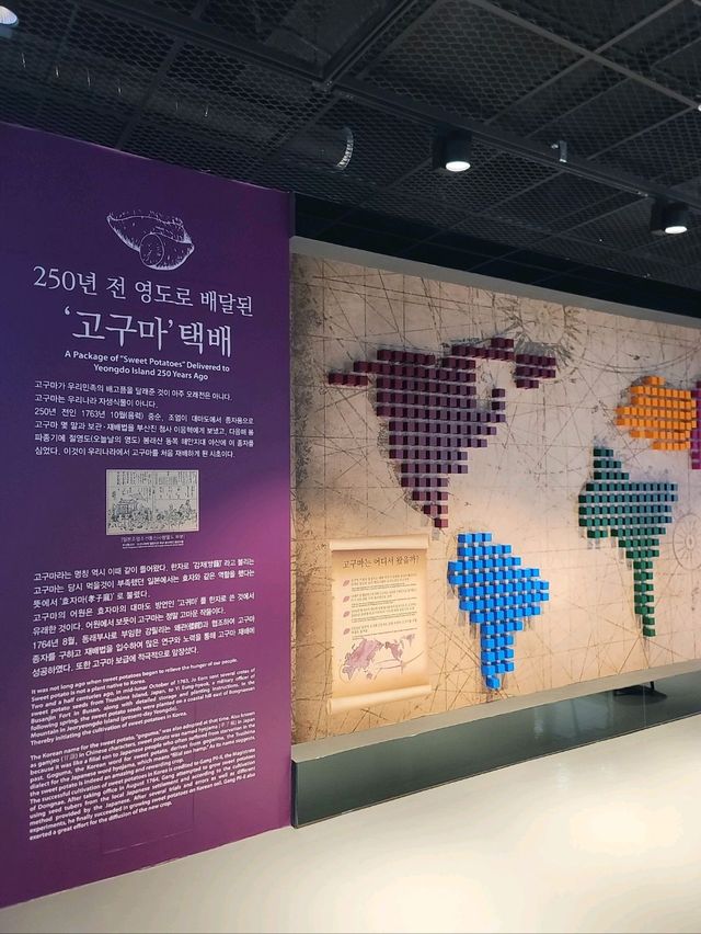 영도에 생긴 조내기 고구마 기념관🍠