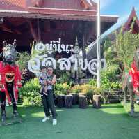 ทำบุญกันที่วัดสาขลา