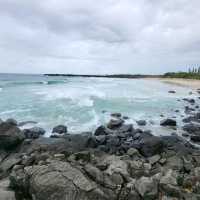 Lazy day at Point Danger Queensland Australia