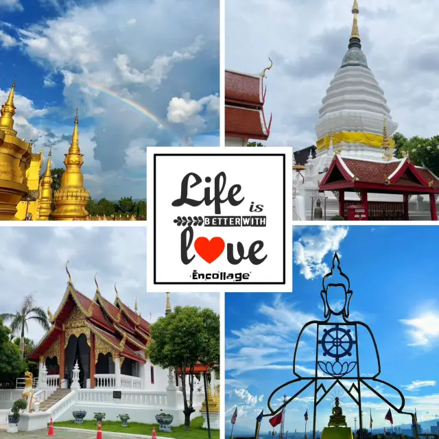 甘拉耶納密佛寺～巧遇美麗彩虹