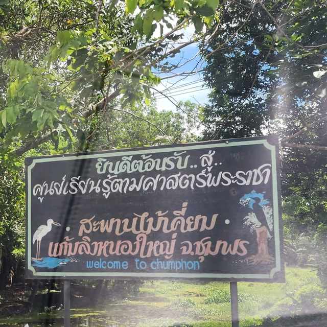 สะพานไม้เคี่ยม หนองใหญ่ ชุมพร
