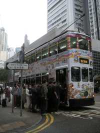 นั่งรถรางเที่ยวฮ่องกงฝั่งCentral และWan Chai