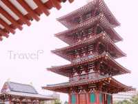大阪四天王寺 — 不同角度下的古建築之美