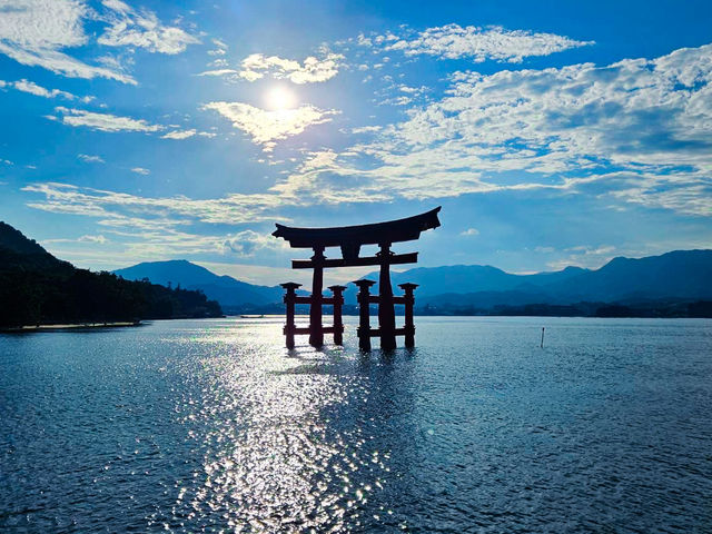 【広島】宮島の嚴島神社の大鳥居⛩️