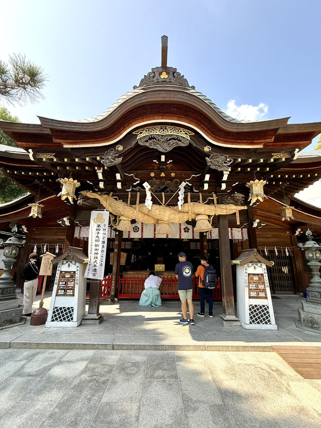 【福岡県】立派な博多祇園山笠が見られる神社
