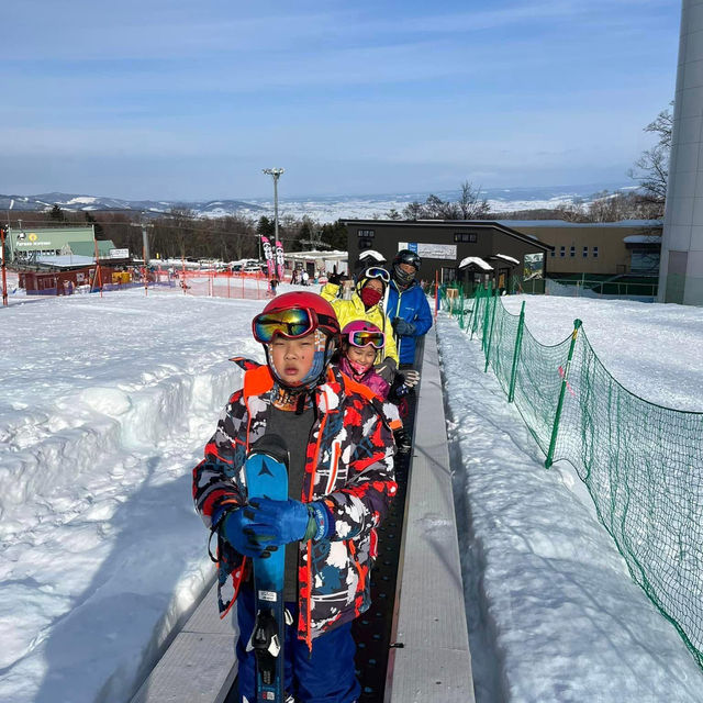 北海道富良野滑雪初體驗