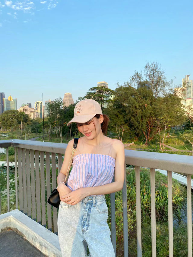 สวนเบญจกิติ⛲️🌺