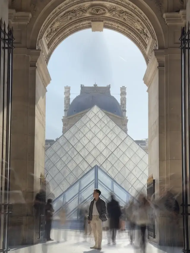 ฉันอยู่ที่ปารีสคนเดียวกับขาตั้งกล้องของฉัน