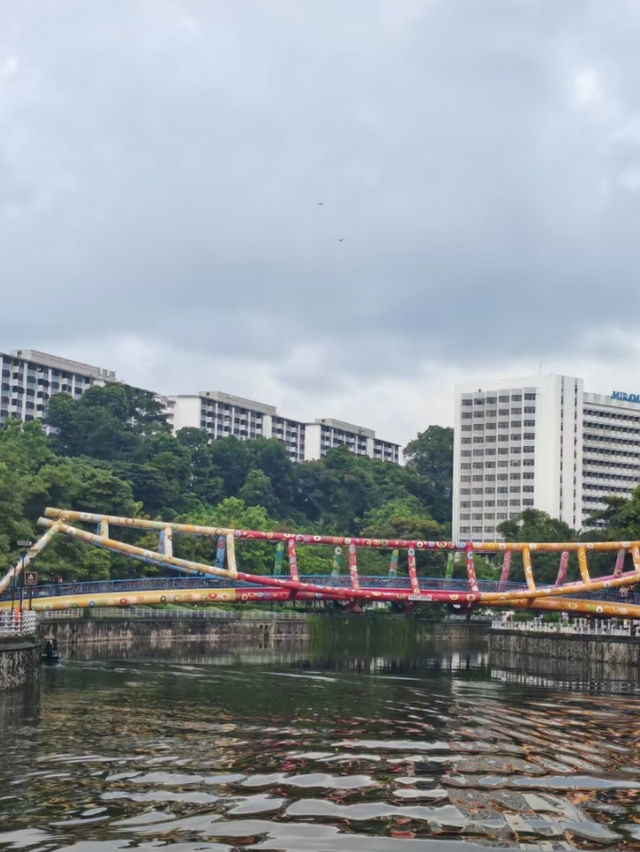 A beautiful view of singapore river🇸🇬