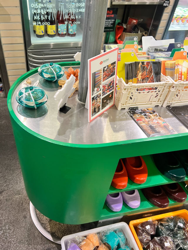 【ソウル／広蔵市場】市場の中にある雑貨屋さん